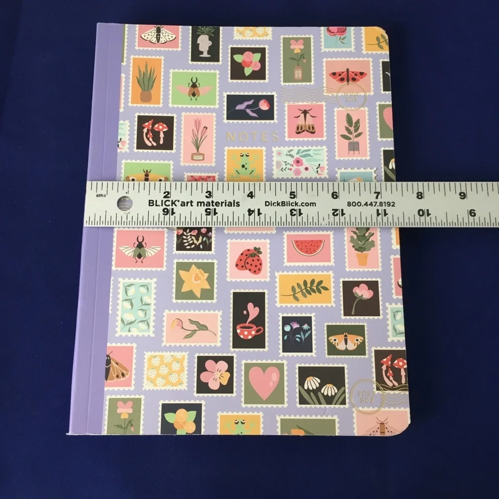 Cute Stamp Photo Notebook Journal
